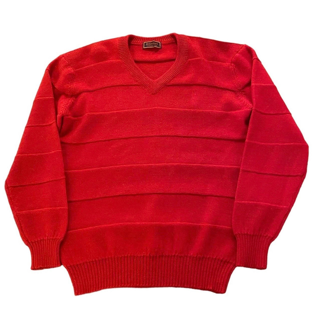 YSL red knit
