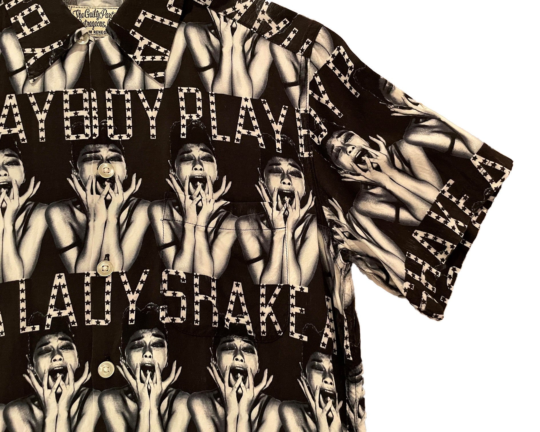 Wacko Maria THE GUILTY PARTIES S/S SH – GOUTE vintage,used & coffee